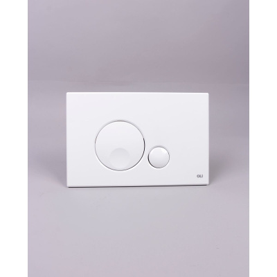 Панель механическая двойная Oli Globe 152949 белый пластик