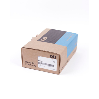 Панель пневматическая двойная Oli Blink Oliveira 878781 белое золото антивандальная