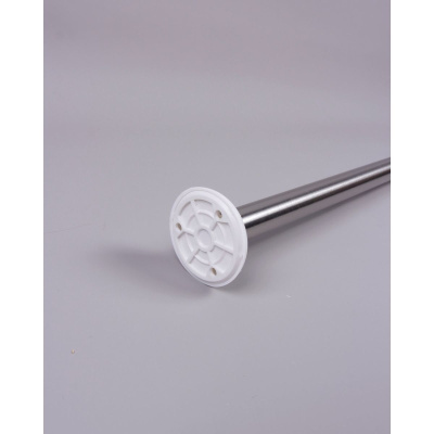 Карниз для ванной Savol S-09090S Хром универсальный с гибкой перекладиной 3*1.0 м