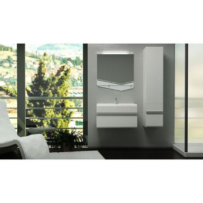 Зеркало  CUB 70 Белый Velvex