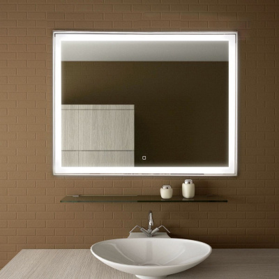 Зеркало Aralia LED 800х600 White с сенсором и подогревом ЗЛП1521