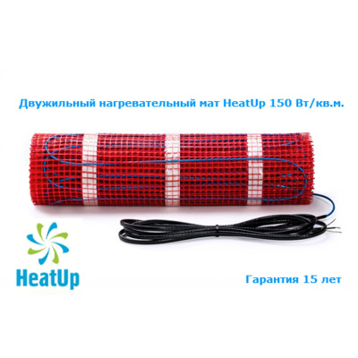 Нагревательный мат HeatUP 0.5 x 10.0 м 5.0 кв.м.