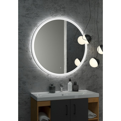 Зеркало D1000 Planet White LED ЗЛП1153 с бесконтактным сенсором