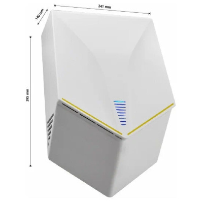 Сушилка для рук GFmark 6860 для сушки рук цвет Белый модель V-windblade 1200W