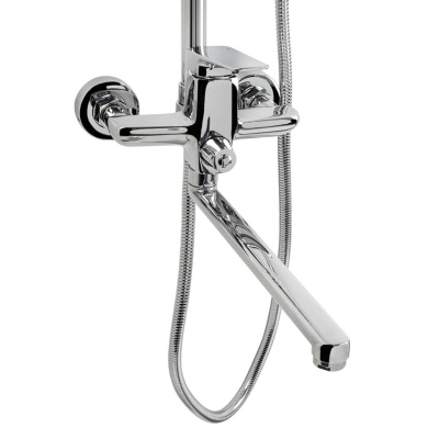 Душевая система MAGNUS 8575 со смесителем и тропическим душем