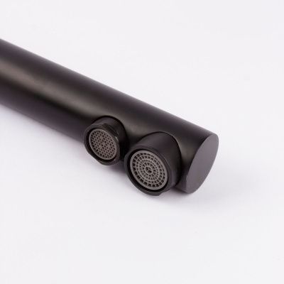 Смеситель для кухни OLIVE’S BALEAR 13450BLB Черный с подключением к фильтру питьевой воды из нержавеющей стали (10)