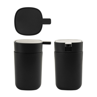 Дозатор для жидкого мыла Санакс 29038 черный, пластиковый