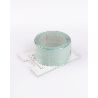 Бордюрная лента для ванной 20х20*3.35 м салатовая (1/36)