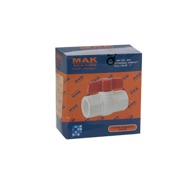 Кран шаровый MAK 474 1