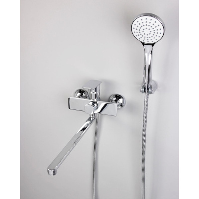 Смеситель для ванны RUSH Bruny BR4335-51 с длинным изливом
