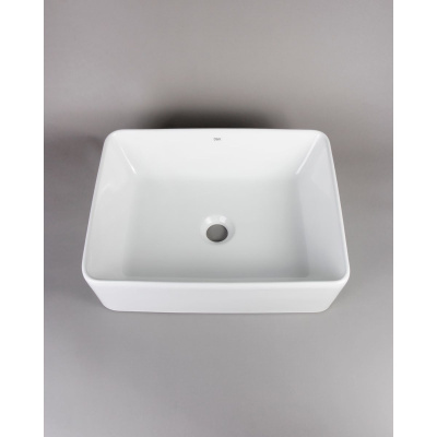 Раковина накладная D&K Berlin DT1430216, 475*370*140 мм, белый