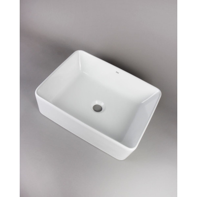 Раковина накладная D&K Berlin DT1430216, 475*370*140 мм, белый