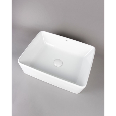 Раковина накладная D&K Berlin DT1430216, 475*370*140 мм, белый