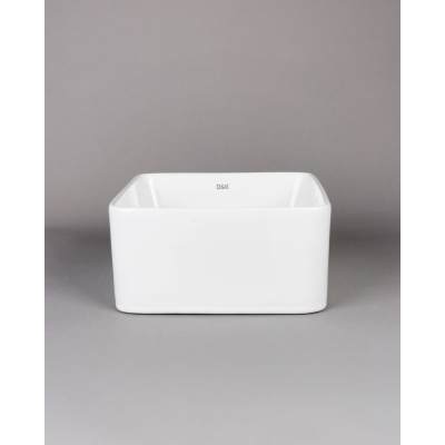 Раковина накладная D&K Berlin DT1431116, 240*240*120мм, белый