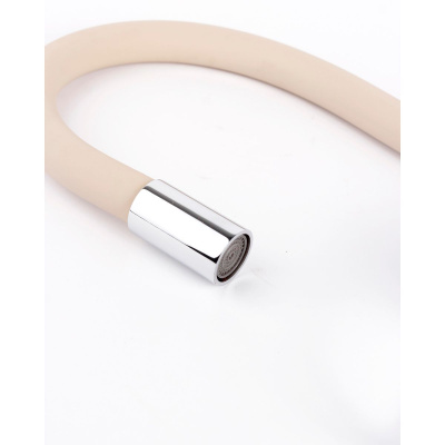 Смеситель Fmark для кухонной мойки с гибким БЕЖЕВЫЙ изливом FM4104-12