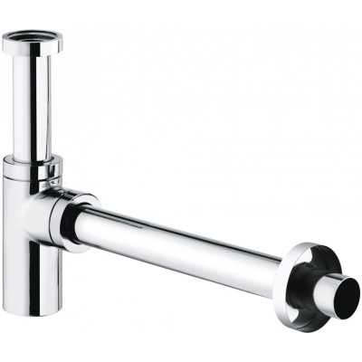 Сифон круглый Dokorona DK-809 цвет хром, 32 мм