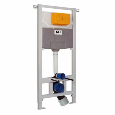 Инсталляция OLI 120 ECO Block Sanitarblock mechanic с кнопкой Narrow OLIpure, белый 773708