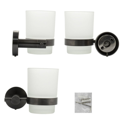 Стакан стеклянный GFmark 78005 графит