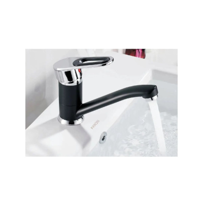 Смеситель для кухни Эверест B45-274F высокий излив