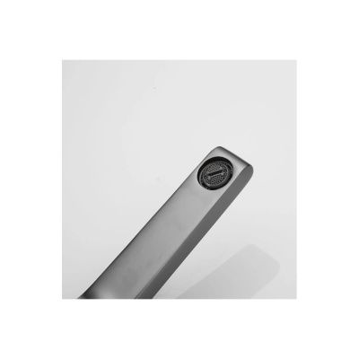 Смеситель для раковины Shevanik S8311T оружейная сталь