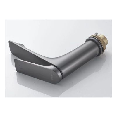 Смеситель для раковины Shevanik S9101T оружейная сталь