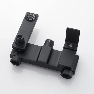 Душевая система Shevanik S9636H черный/хром