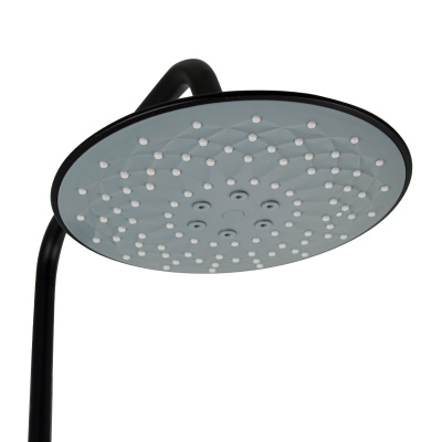 Душевая стойка со смесителем BRIMIX 87715 с изливом, алюминий