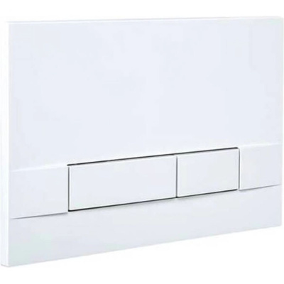 Кнопка механическая OLI двойная Narrow OLIpure пластик, белый 148300/192900 (120PLUS/74/EXPERT/QUADRO)