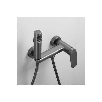 Гигиенический душ Shevanik S8505T-1 оружейная сталь