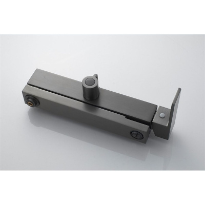 Душевая стойка Knotlor Stable KN-23/GM с изливом, вороненая сталь