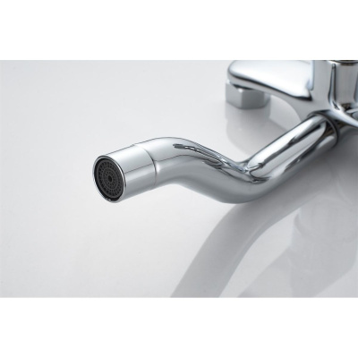Душевая стойка Knotlor EcoFlow KN-15 с изливом, хром