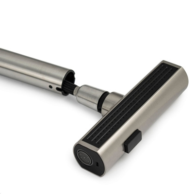 Смеситель для кухни MAGNUS 9131, с поворотной вытяжной лейкой, из нержавеющей стали