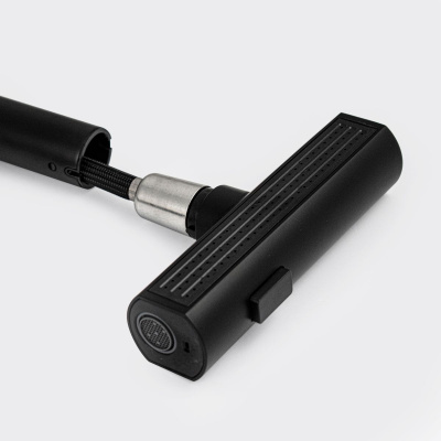 Смеситель для кухни MAGNUS 9132 Черный, с поворотной вытяжной лейкой, из нержавеющей стали