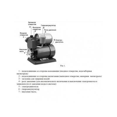 Насосная станция 370 Вт Belamos XP 04 E
