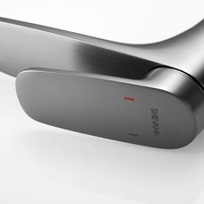 Смеситель для раковины Shevanik S8501T оружейная сталь