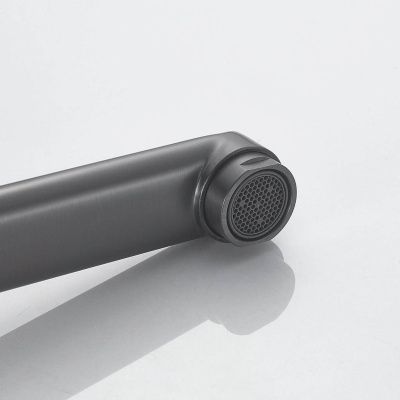 Смеситель для ванны Shevanik S9902T оружейная сталь