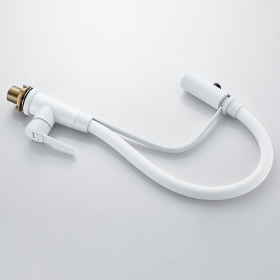 Смеситель для кухни Shevanik S943C-1 белый