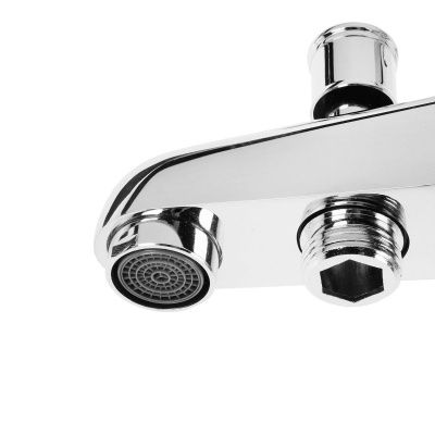 Смеситель для ванны GROSS AQUA 2237257С Basic с коротким изливом