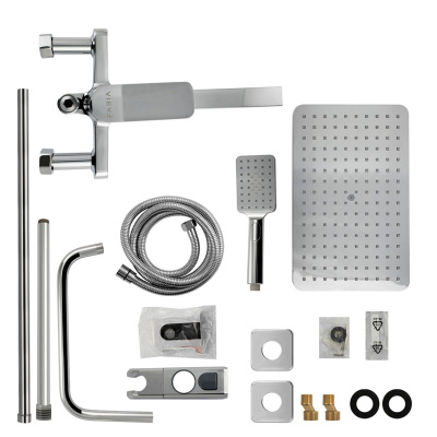 Душевая стойка со смесителем Fabia 9675 с длинным изливом