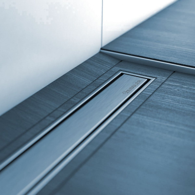 Желоб водоотводящий 500х70 мм TIM ZSt.1121.5002 Evolux Plus с двухсторонней решеткой горизонтальный сток