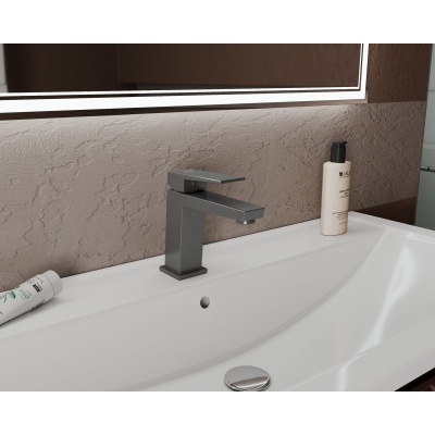 Смеситель для раковины RUSH Thira TR3635-12Grey графит