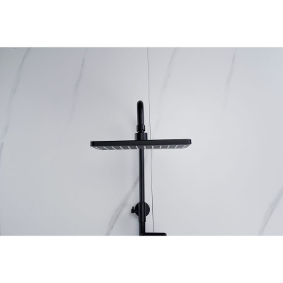 Душевая система Knotlor Vigor KN-72/BL черный