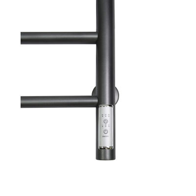 Полотенцесушитель электрический 75 Вт Laura GR-131 400x700 П6 grey R