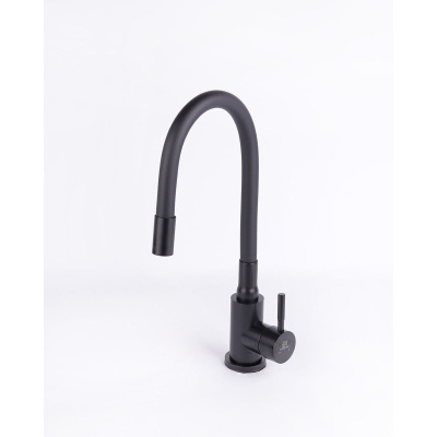 Смеситель для кухни Wasser Zimmer ZM-7728-2H-767 черный, SUS304, Смесители Wasser Zimmer, , Wasser Zimmer