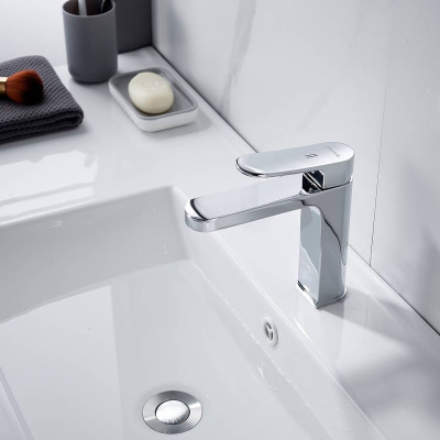 Cмеситель для раковины Shevanik S4501 хром, Коллекция S45, , Shevanik