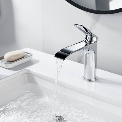 Смеситель для раковины Shevanik S4101 хром, Коллекция S41, , Shevanik
