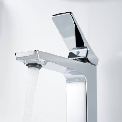 Cмеситель для раковины Shevanik S4401 хром, Коллекция S43, , Shevanik