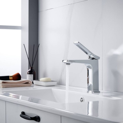 Cмеситель для раковины Shevanik S4601 хром, Коллекция S46, , Shevanik