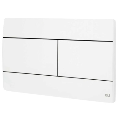 Комплект Инсталляция OLI 80 ECO mechanic с кнопкой Slim белая 886914SLO1 + Унитаз подвесной Knois KN9722001 безободковый, с крышкой 53,3х36,5х35,5 см.