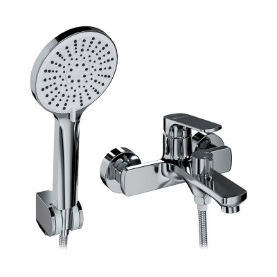 Смеситель для ванны GROSS AQUA Prado 2878828C с коротким изливом
